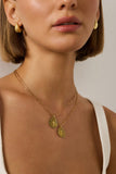 Vintage Our Lady of Lourdes - Virgin Mary Necklace