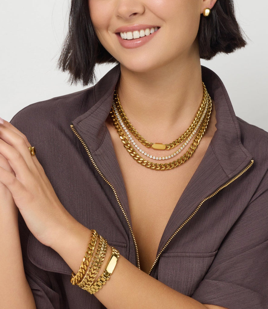 Evert Tennis Necklace