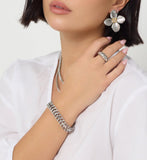 Ludi Bracelet, Silver