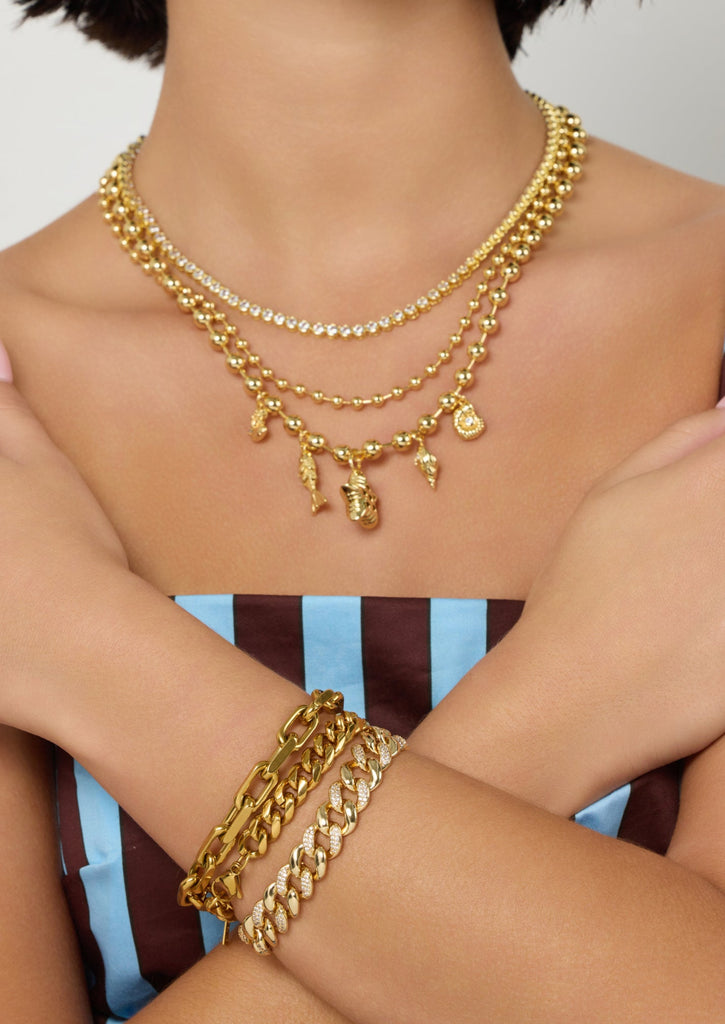 Serena Tennis Necklace