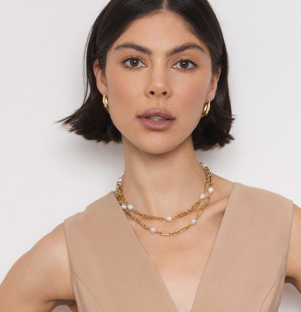 Mikka Double Strand Necklace