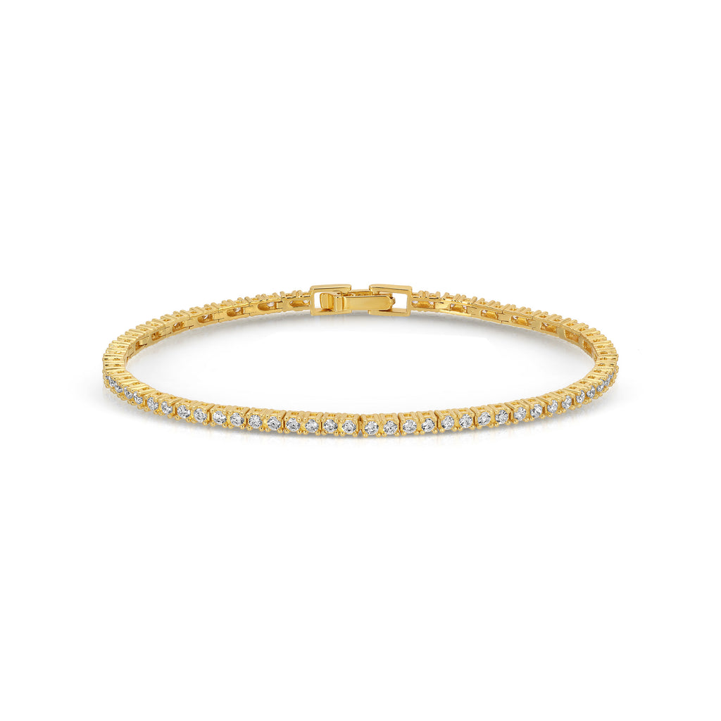 Evert Tennis Bracelet, Gold