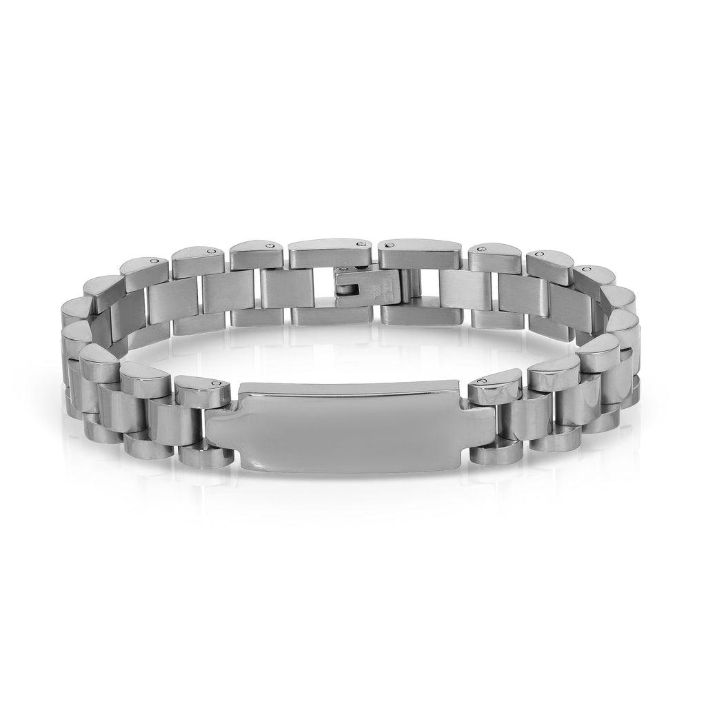 Collins ID Bracelet, Silver