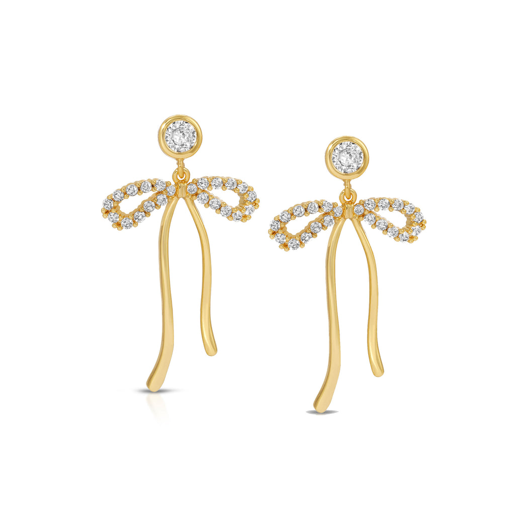 Blake Bow Earrings