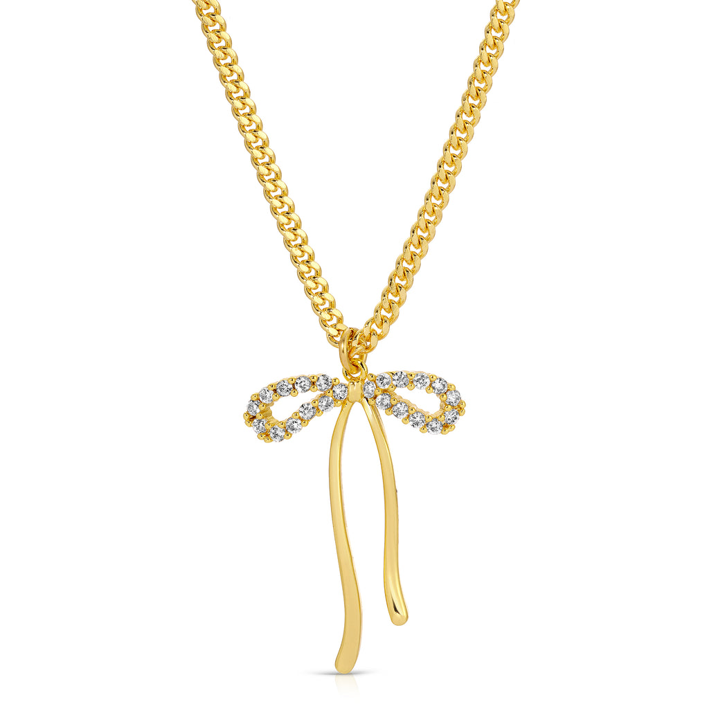 Blake Bow Necklace