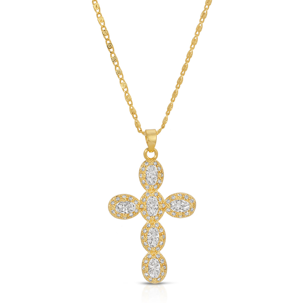 Cara Cross Necklace