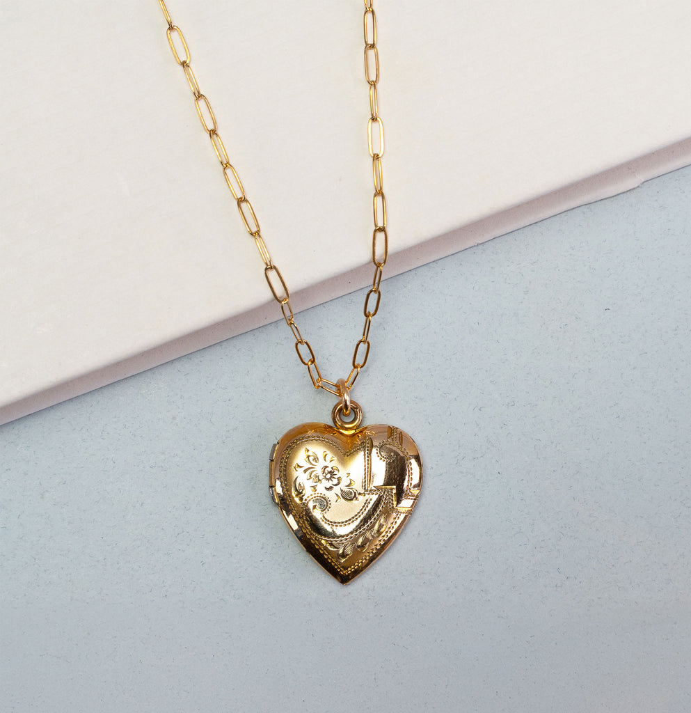 Grace Vintage Heart Locket
