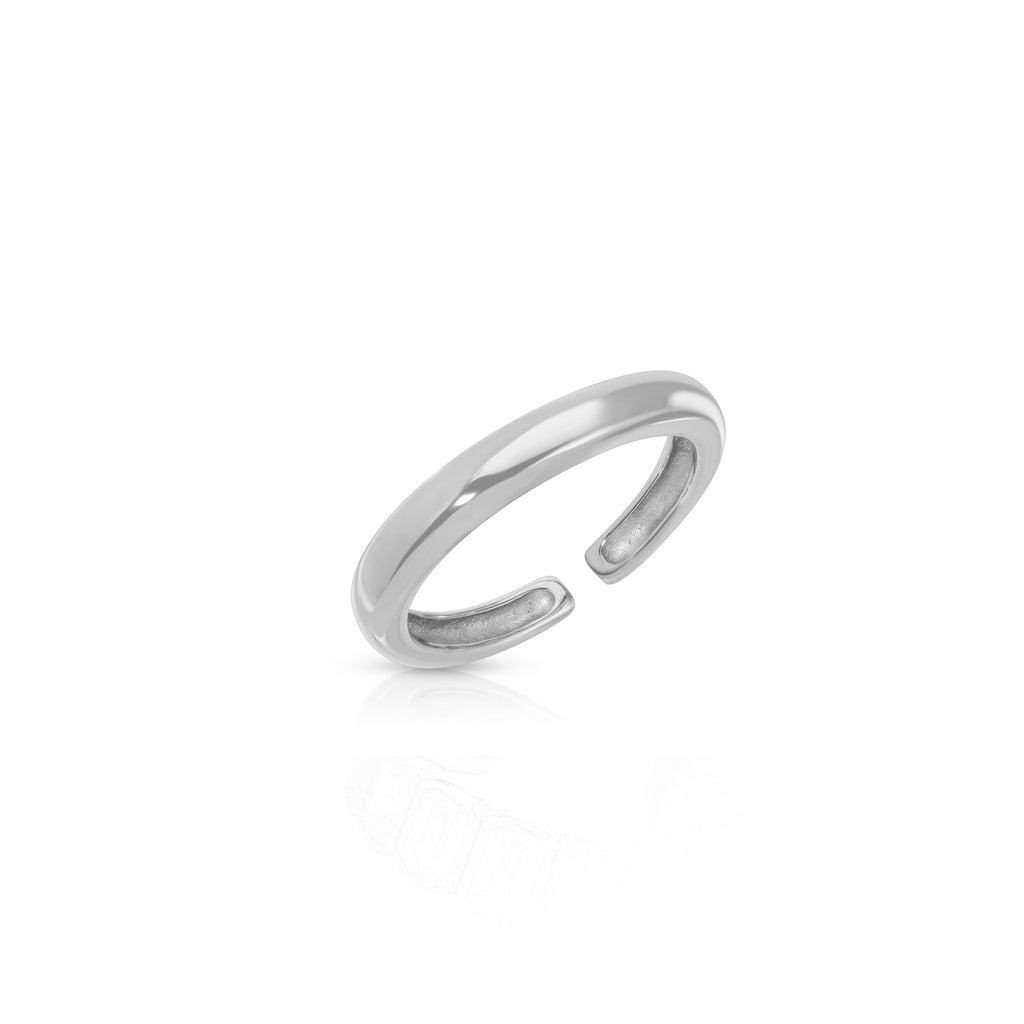 Pia Stacking Ring, Silver