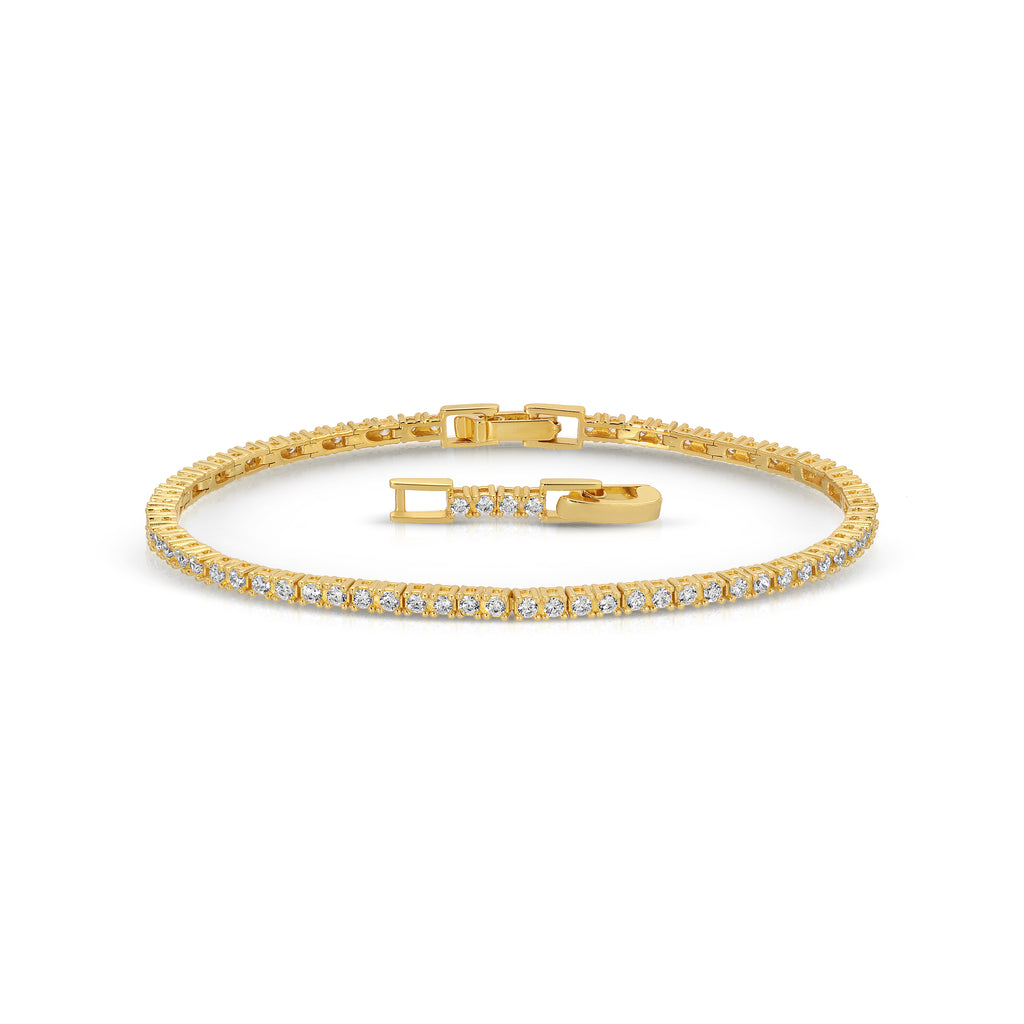 Evert Tennis Bracelet, Gold