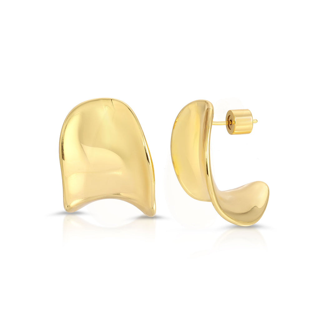 Bellah Earring, Gold