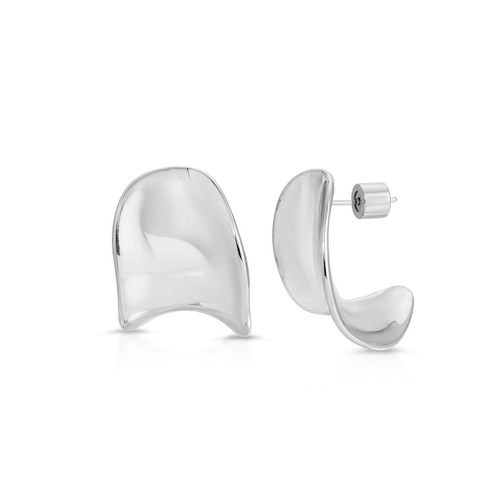 Bellah Earring, Silver