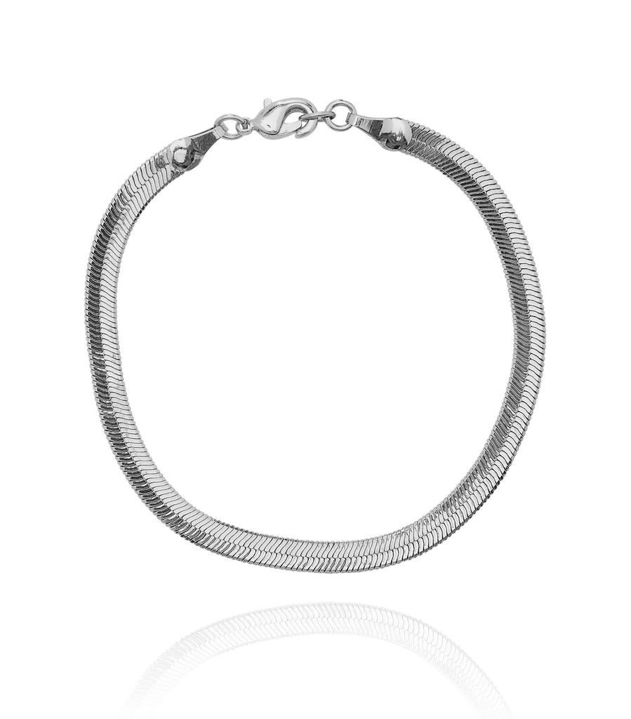 Shaye Bracelet, Rhodium