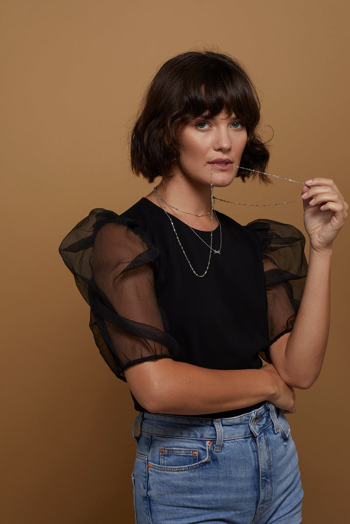 F*ck It Necklace, Silver