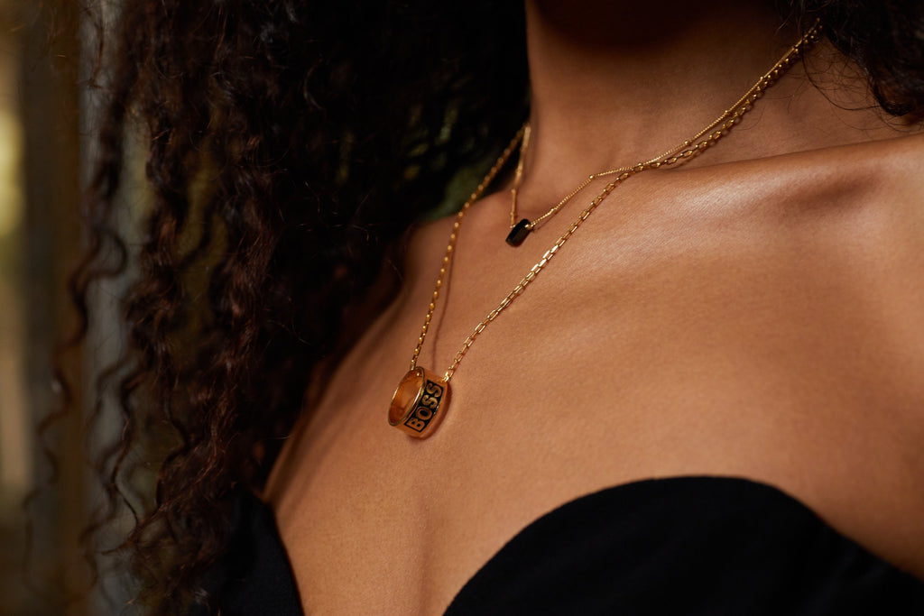 BOSS Duo in White Enamel