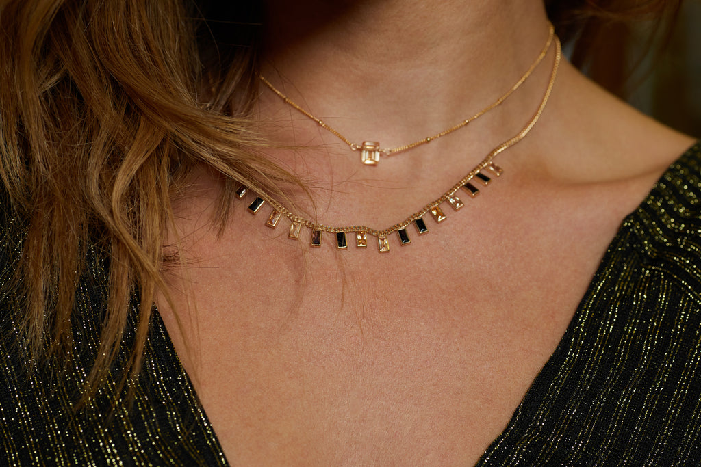 Amber Ombre Necklace