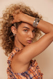 Bella Trois Bracelet Set, Rhodium