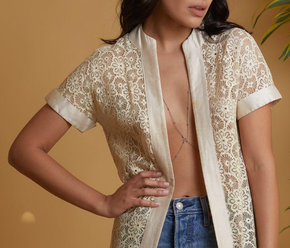 This Bods for You Body Chain, Silver