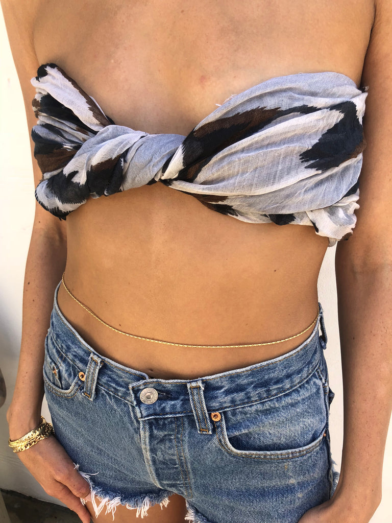 St. Barths Belly Chain or Necklace