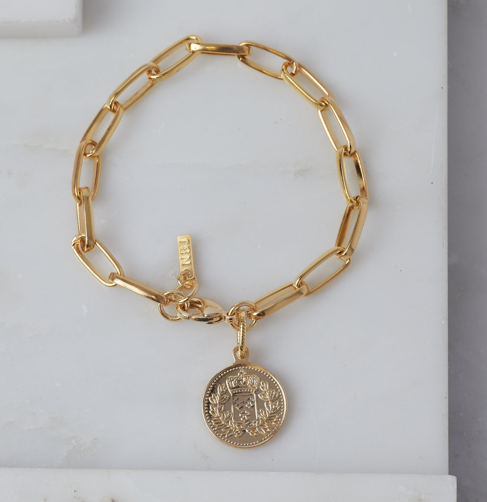 D'or Link Bracelet