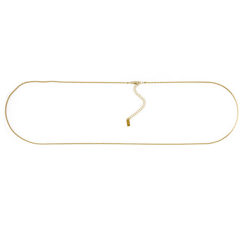 Gold Hot Bod Body Chain, Freshwater Pearl