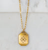 Victorian Gold Rectangle Pearl Locket