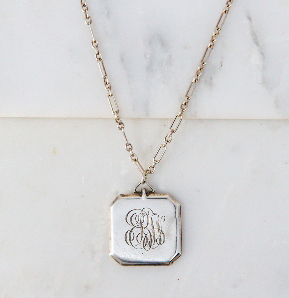 Victorian Silver Reversible Locket