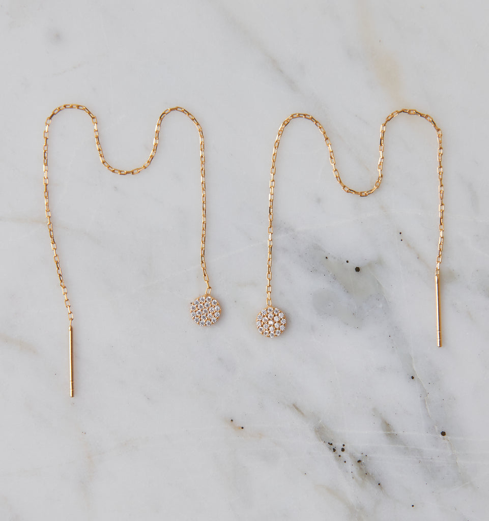 Iris Threader Earring