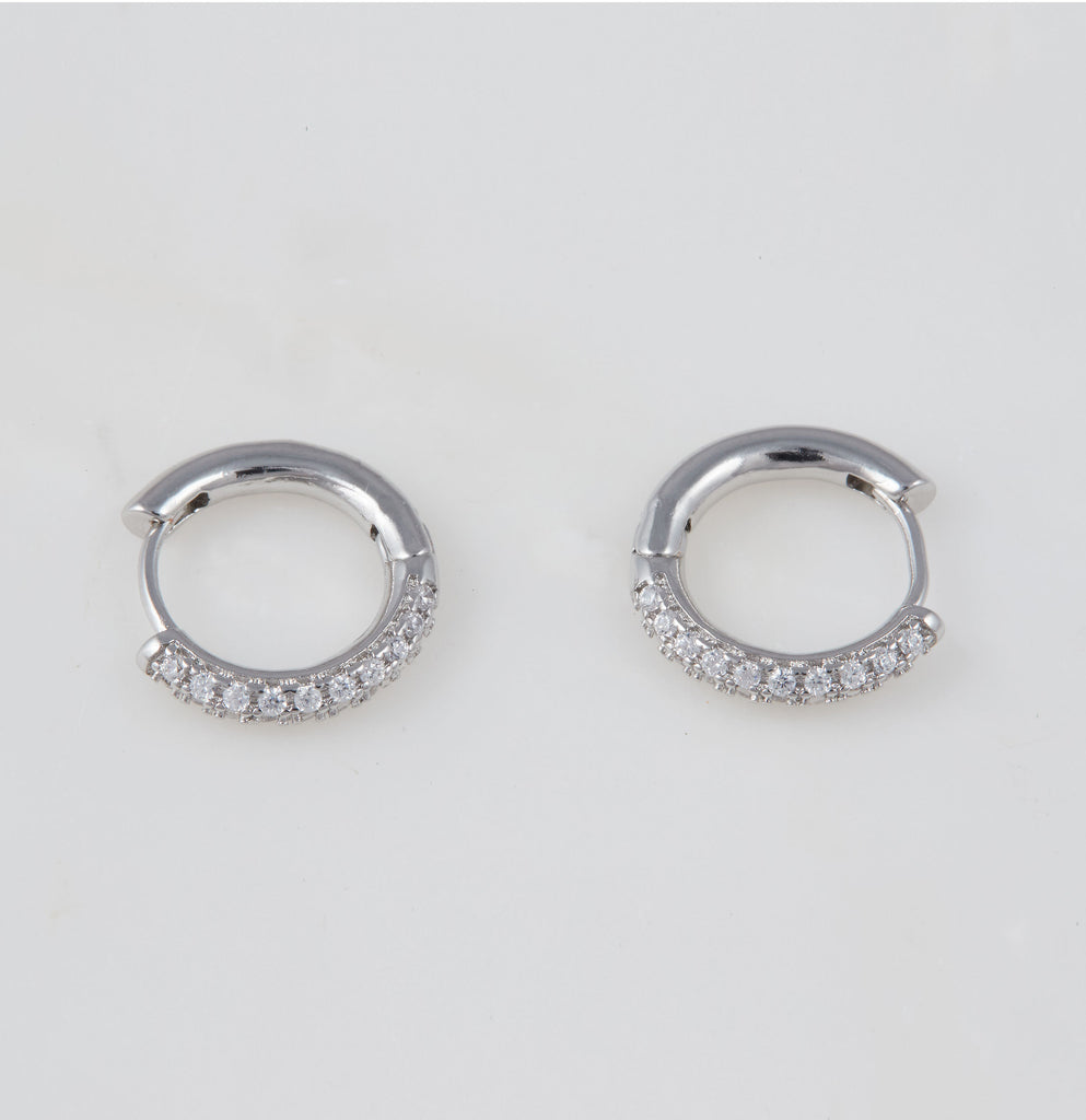Corey Huggy Hoops, Rhodium