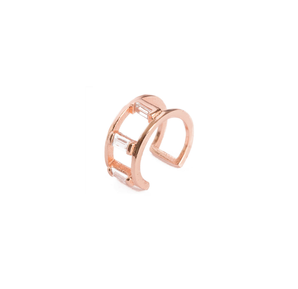 Stellar Ear Cuff, Rose Gold