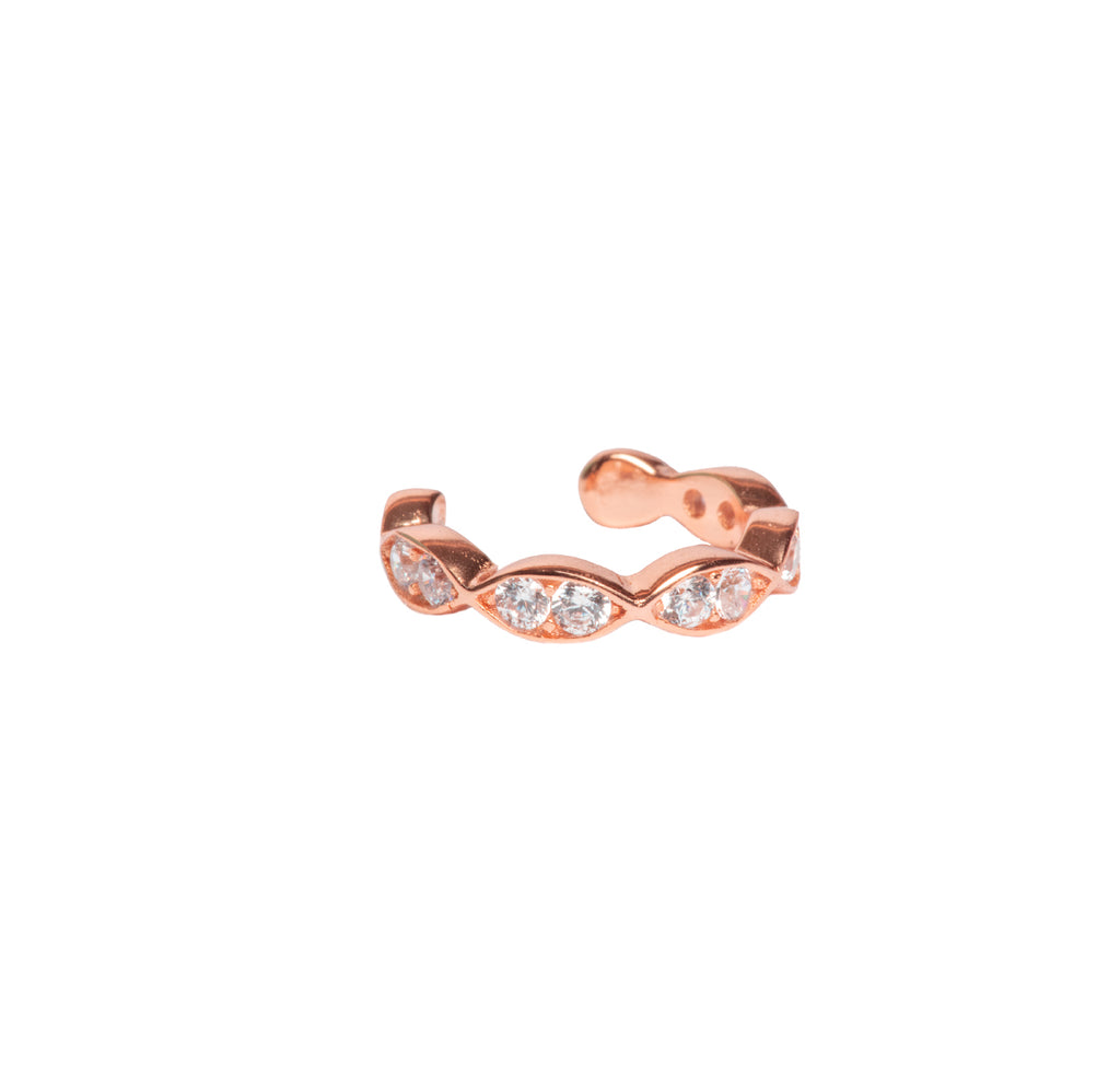 Celeste Ear Cuff, Rose Gold