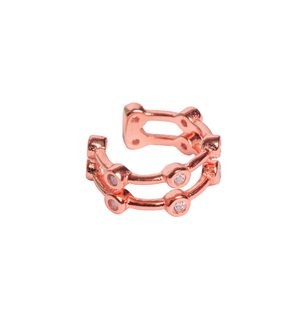 Europa Ear Cuff, Rose Gold