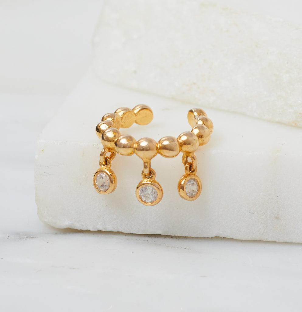 Mira Ear Cuff, Gold