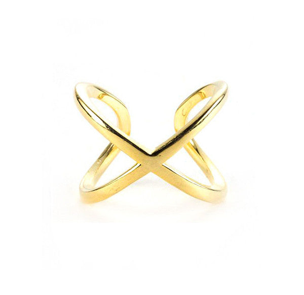 Hug Me Ring, Gold