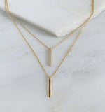 Uptown Necklace, Gold