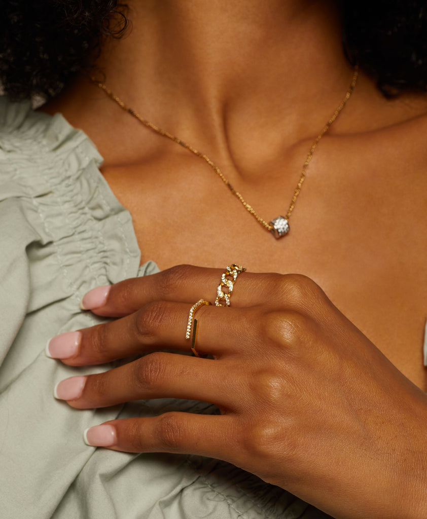 Lexi Twist Ring, Gold