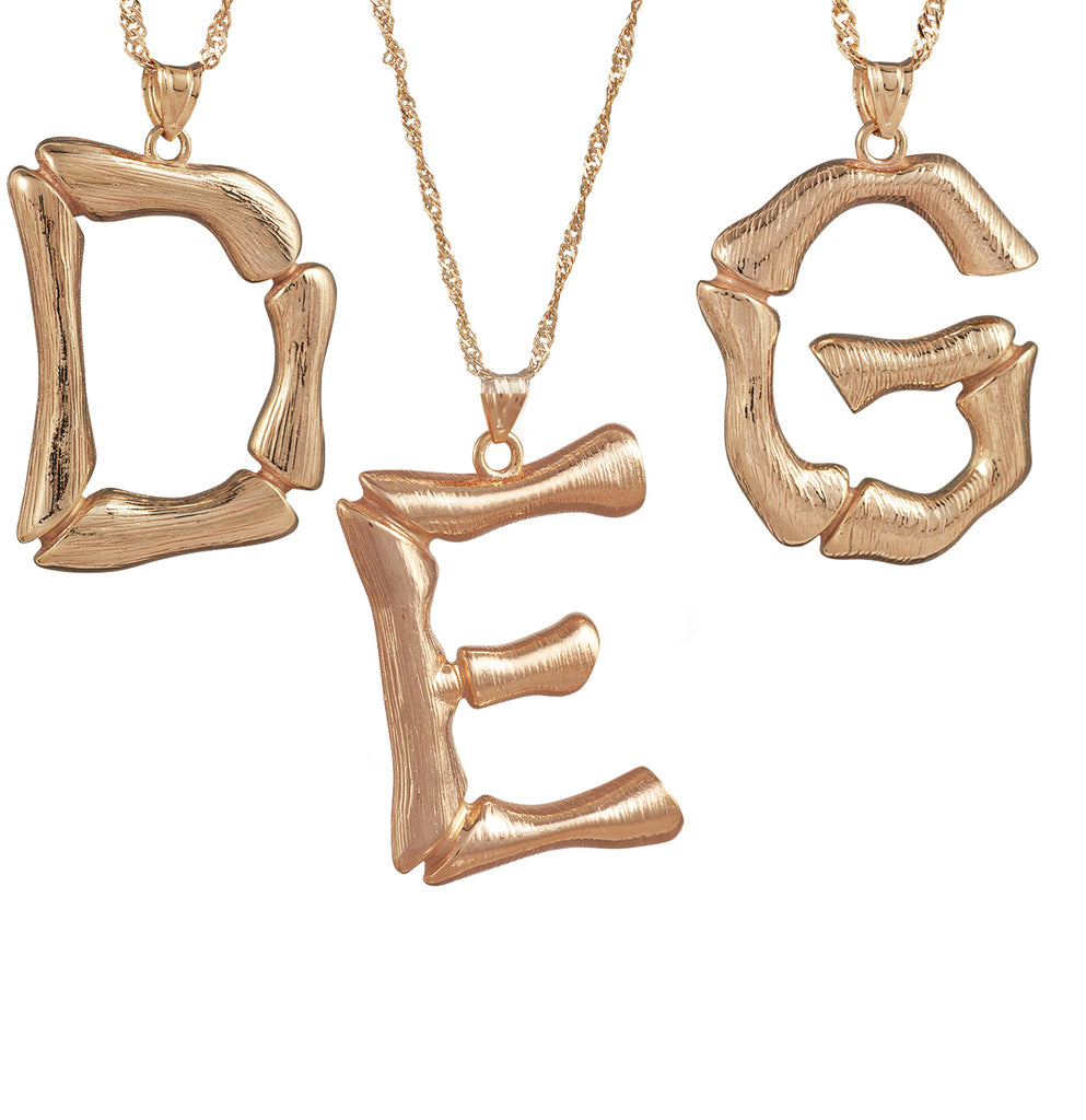 Initial Necklaces