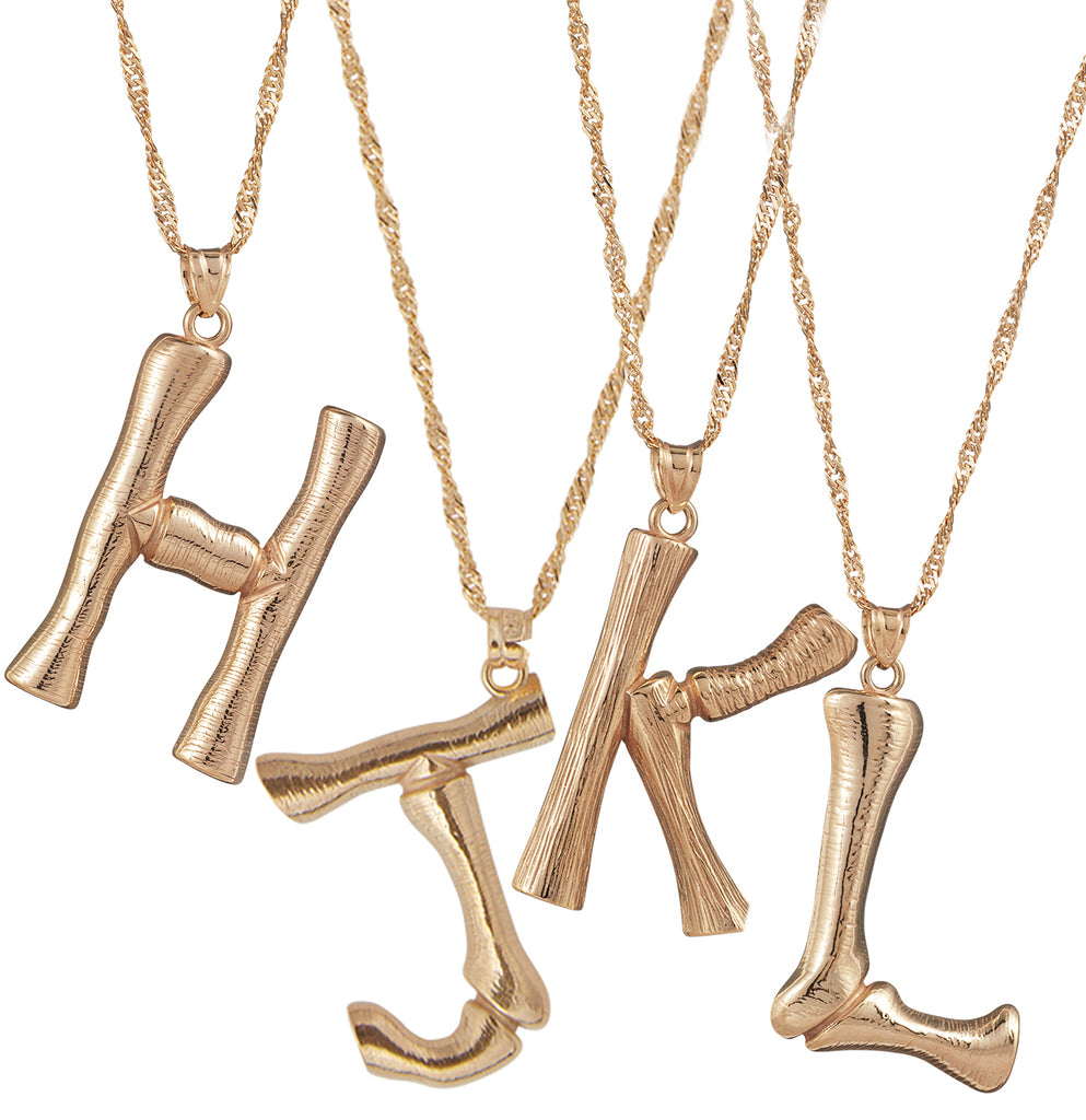 Initial Necklaces