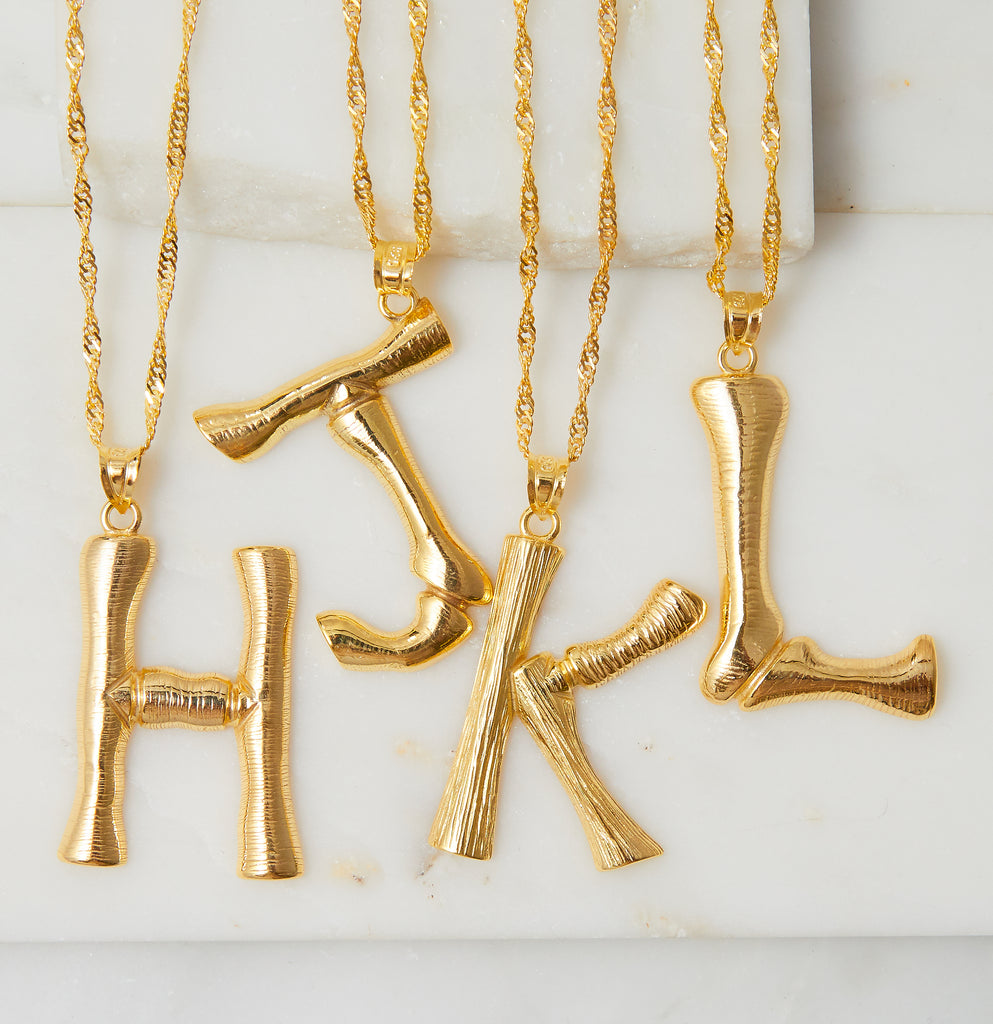 Initial Necklaces