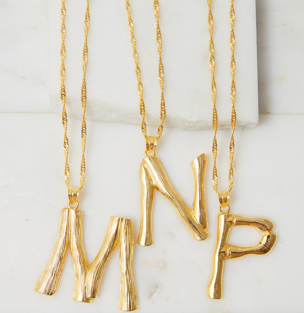 Initial Necklaces