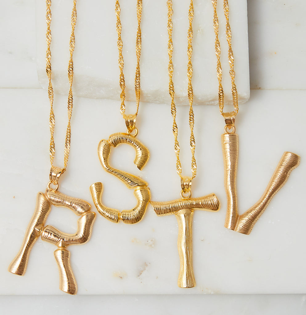 Initial Necklaces