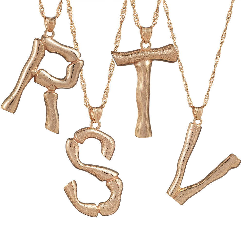 Initial Necklaces