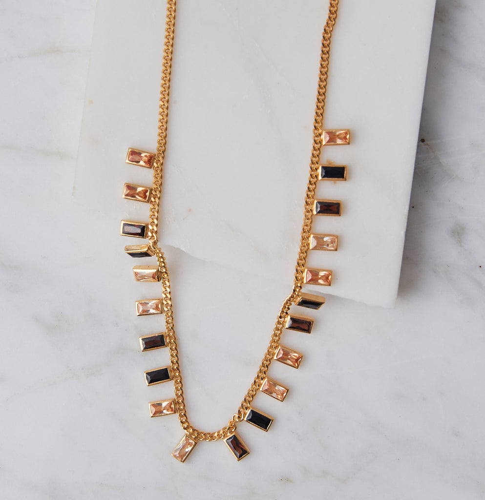 Amber Ombre Necklace