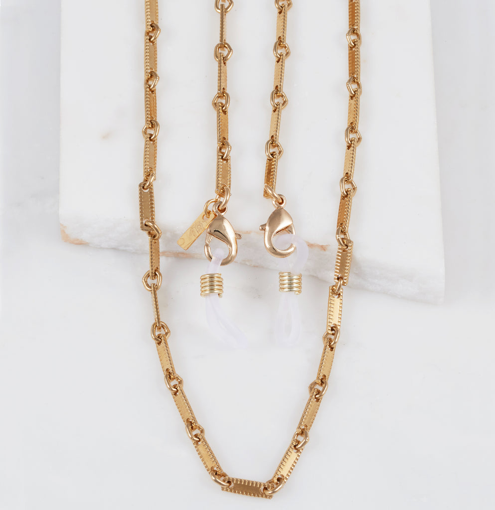 Kara Vintage Sunglass / Face Mask Chain