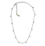 Dea Opal Dark Rhodium Drop Choker