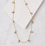 Dea Mixed Metal Drop Choker