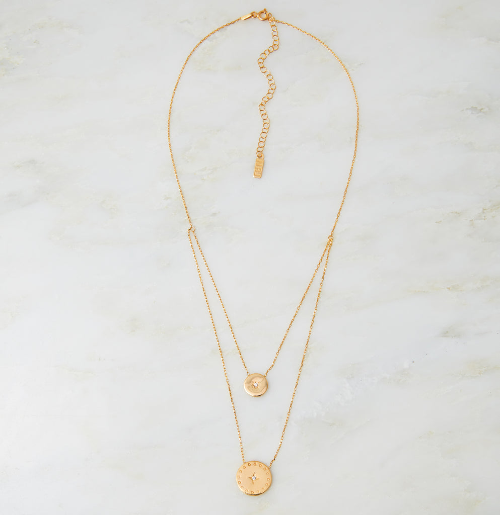 Ola Double Strand Necklace