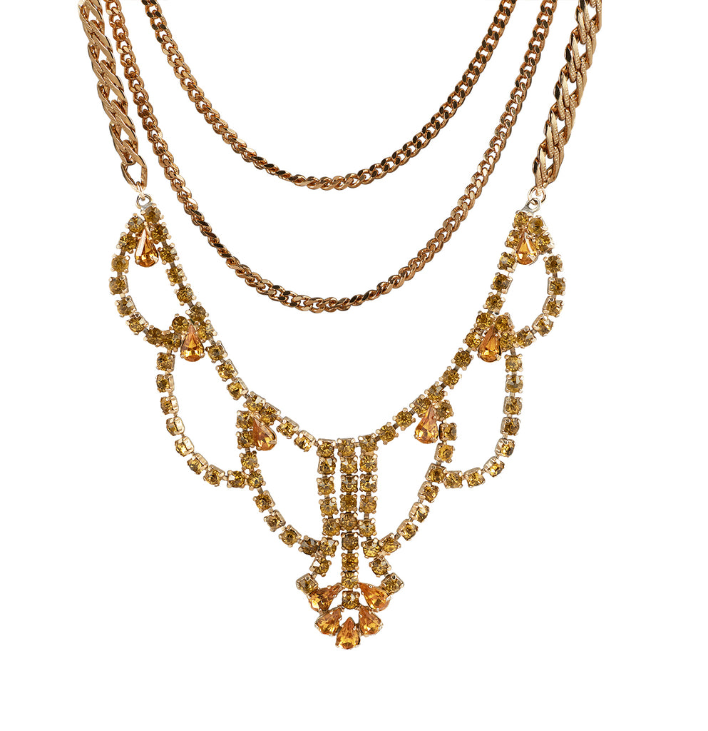 Vintage Golden Hour Hepburn Necklace