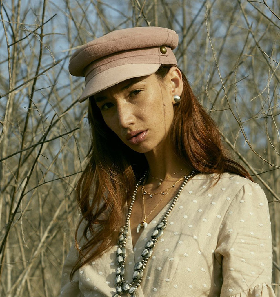 Joan Button Stud, Silver