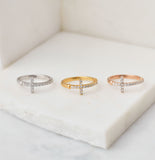 Divine Pinky - Midi Ring, Silver