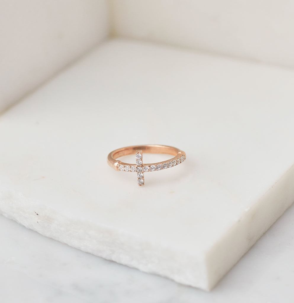 Divine Pinky - Midi Ring, Rose Gold